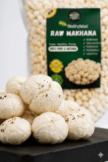 Roasted Unflavoured Makhana 200g | Plain Roasted | Mother's Crunchy Foods