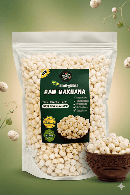 Roasted Unflavoured Makhana 200g | Plain Roasted | Mother's Crunchy Foods